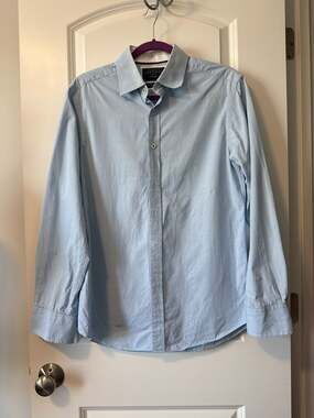 Charles Tyrwhitt Extra Slim Fit Poplin Shirt Size M